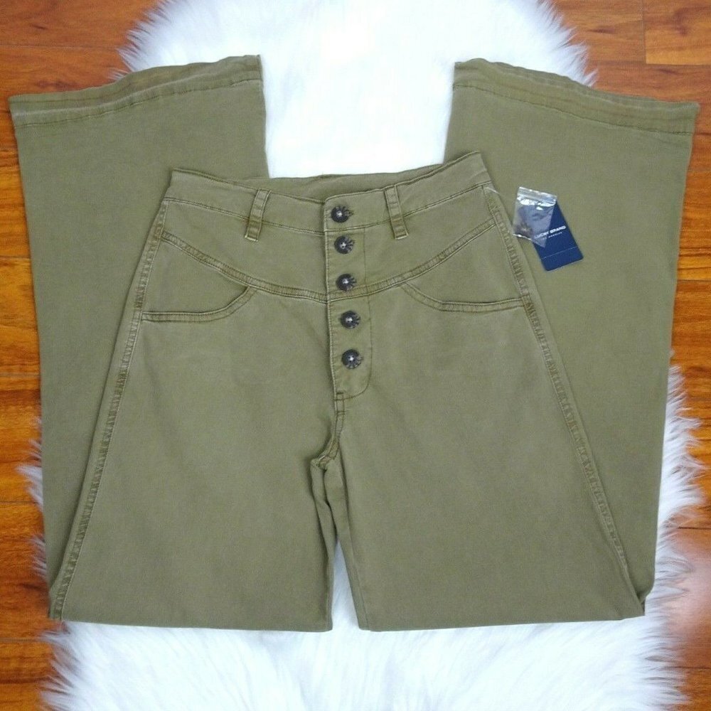 NWT Lucky Brand Utility Pants Jeans Wide Leg 24 - Picture 3 of 12